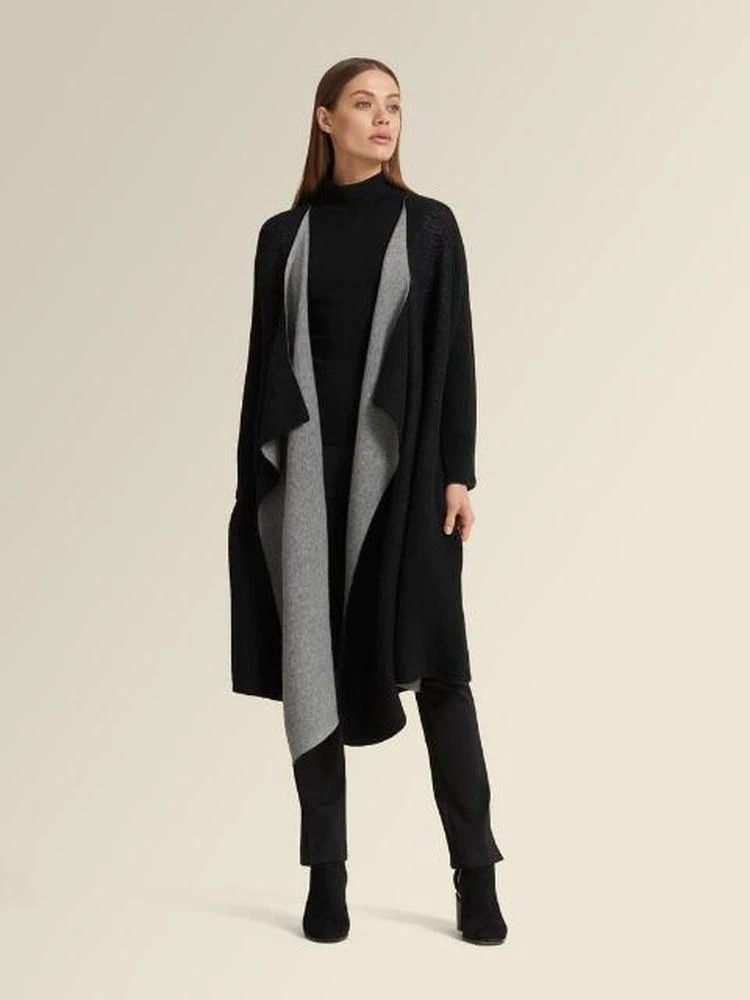 商品DKNY|Two-Tone Cardigan Coat,价格¥1315,第2张图片详细描述
