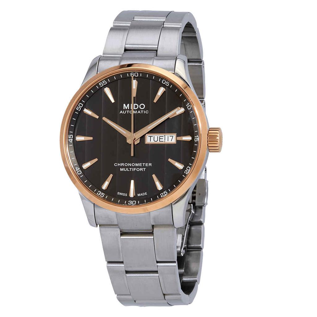 Mido Multifort Chronometer Mens Automatic Watch M0384312106100商品第1张图片规格展示