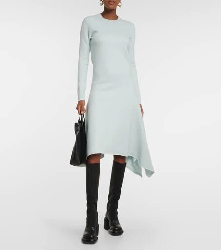 商品Jil Sander|羊毛中长连衣裙,价格¥9779,第2张图片详细描述