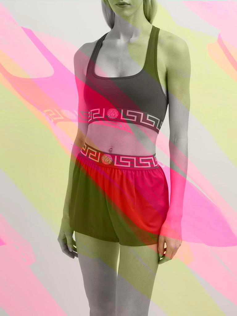 商品Versace|Stretch Cotton Jersey Bra Top,价格¥732,第1张图片详细描述