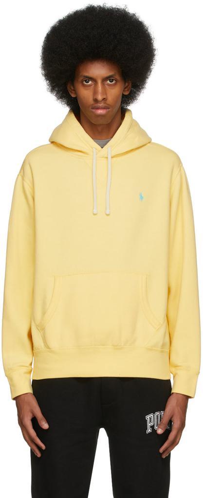 商品Ralph Lauren|Yellow Fleece Hoodie,价格¥780,第1张图片