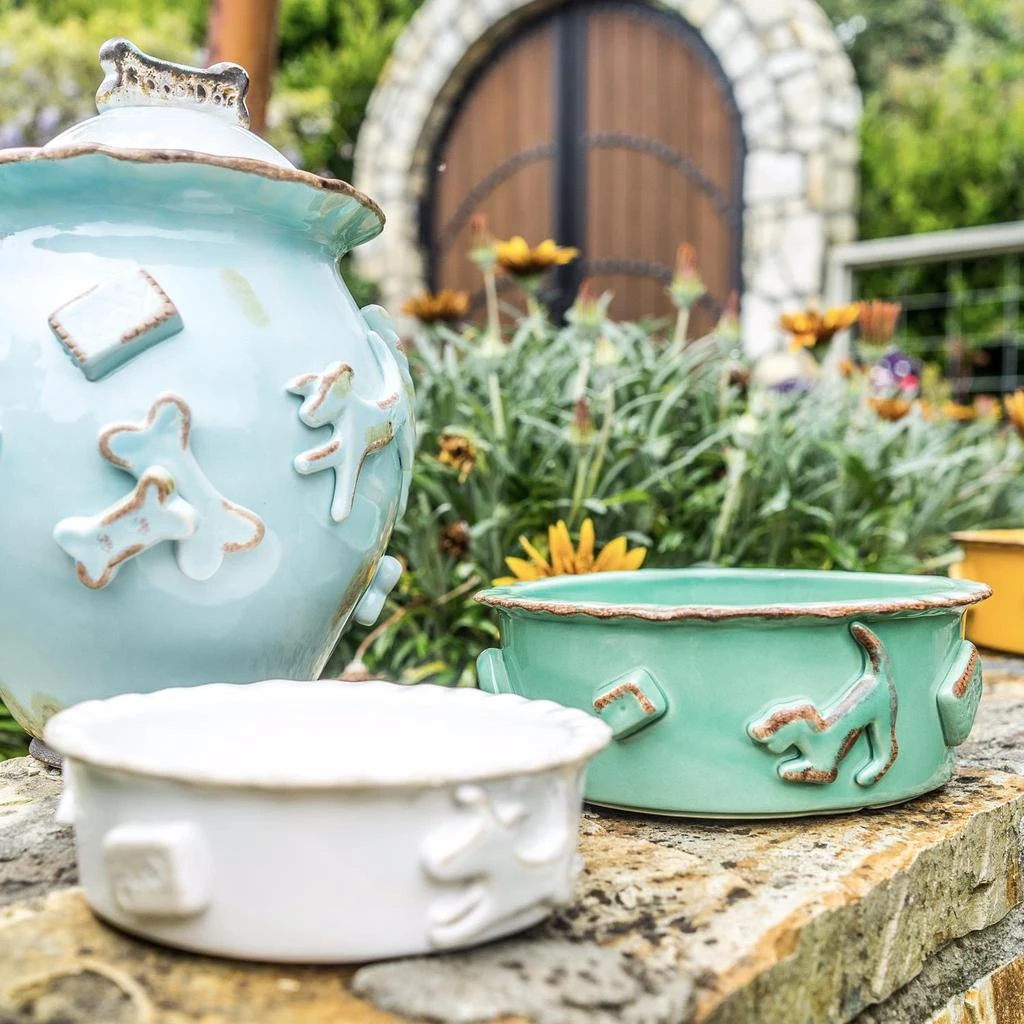 商品Carmel Ceramica|Medium Dog Food & Water Bowl,价格¥319,第2张图片详细描述