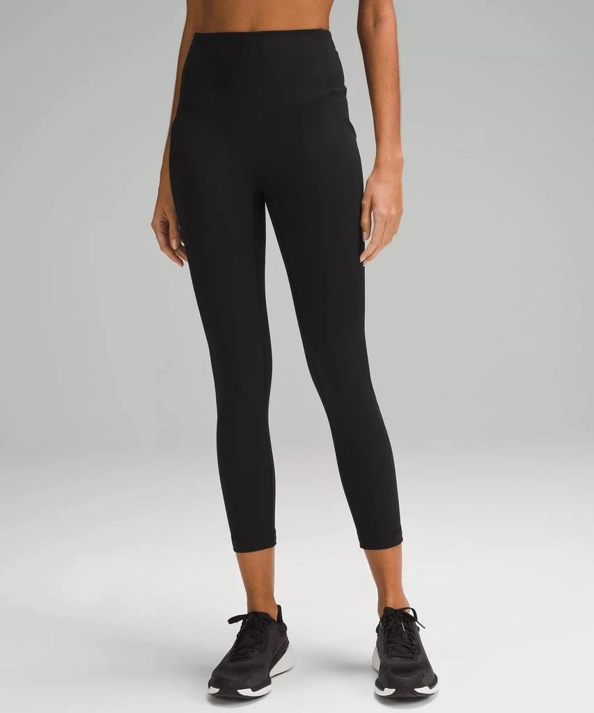 商品Lululemon|All the Right Places High-Rise Drawcord Waist Crop 23”,价格¥492,第1张图片