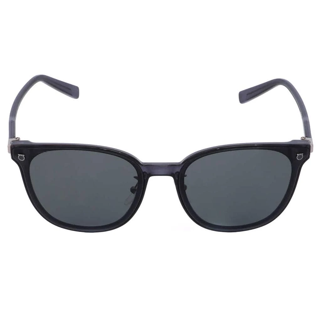 商品Salvatore Ferragamo|Salvatore Ferragamo Grey Oversized Unisex Sunglasses SF1004SK 024 65,价格¥519,第2张图片详细描述