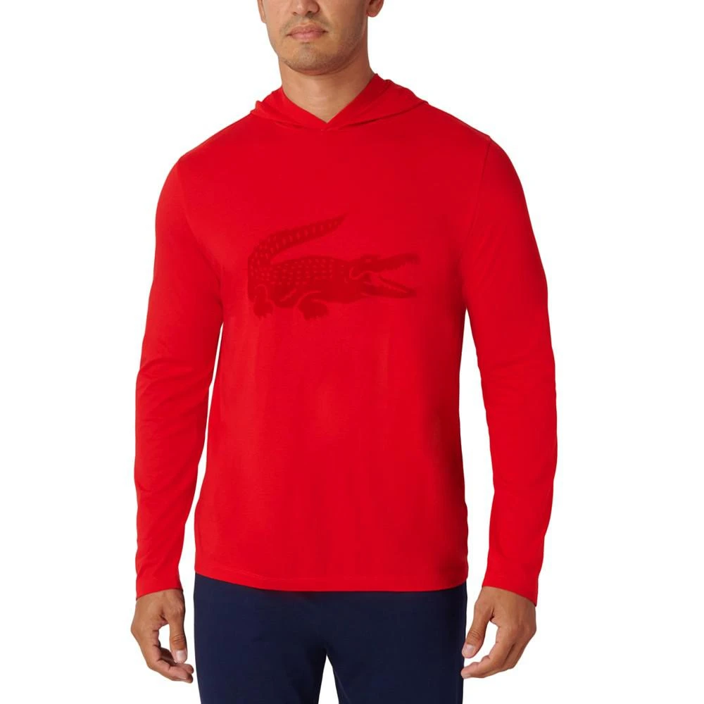 商品Lacoste|Men's Logo Print Hoodie Long-Sleeve T-Shirt,价格¥312,第1张图片