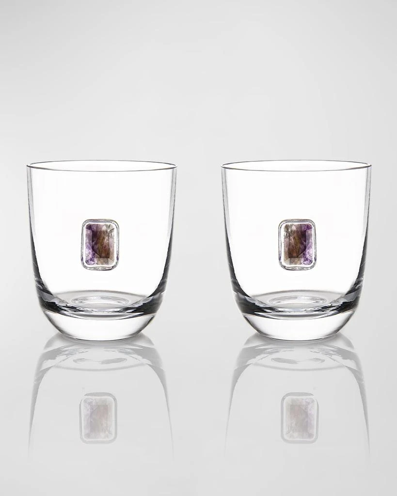 商品ANNA New York|Elevo Double Old-Fashioned Glasses, Set of 2,价格¥1355,第1张图片