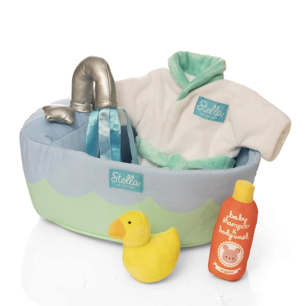 商品Manhattan Toy|Manhattan Toy Stella Collection 2021 Soft Bath Playset with Accessories for 12" and 15" Soft Dolls,价格¥277,第1张图片