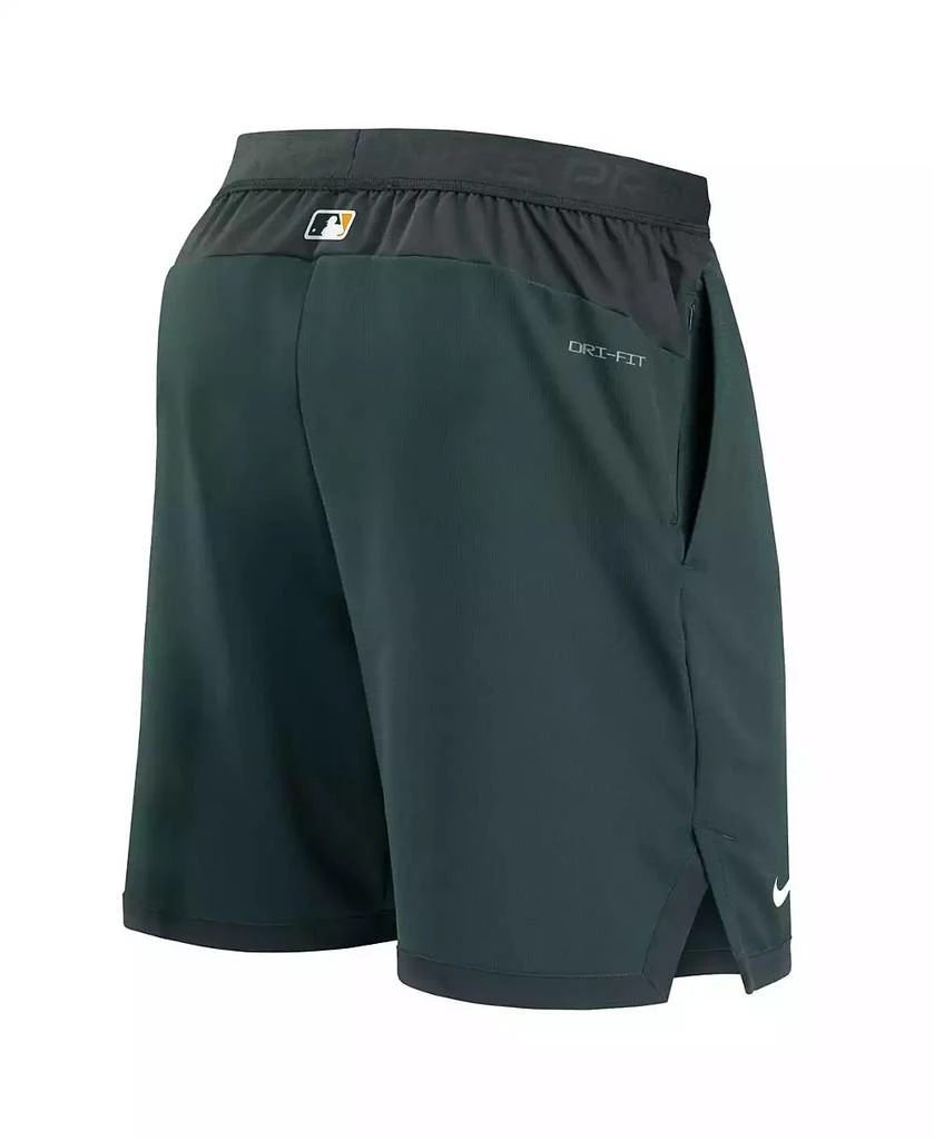 商品NIKE|Men's Green Oakland Athletics Authentic Collection Flex Vent Performance Shorts,价格¥456,第3张图片详细描述