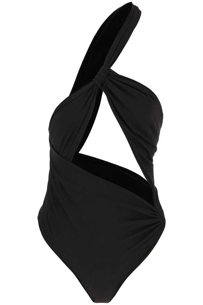 商品MONOT|Monot one-shoulder draped bodysuit,价格¥1836,第1张图片