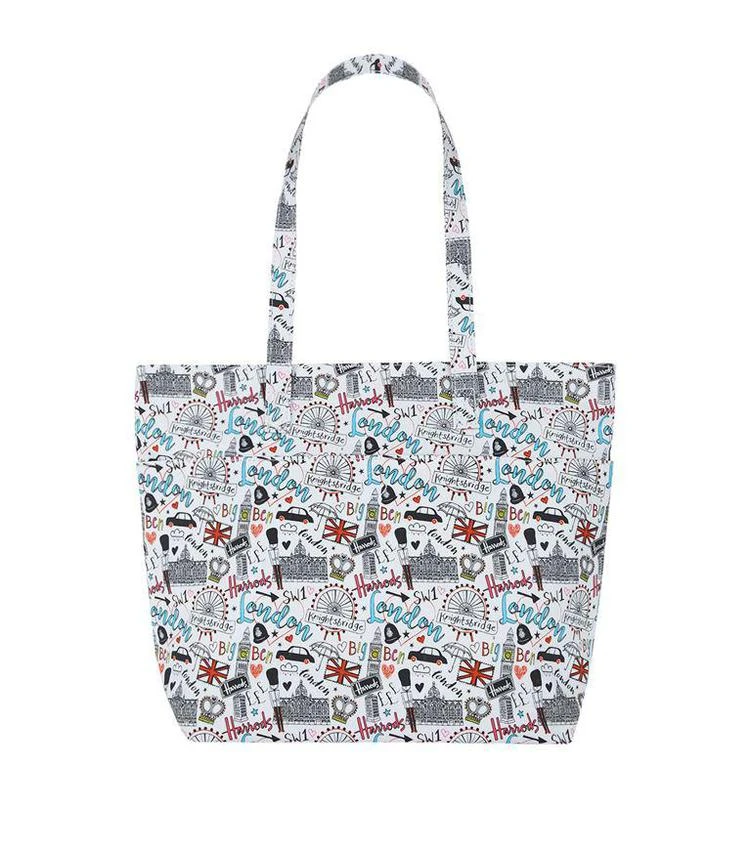 商品Harrods|Doodle London Shoulder Tote Bag,价格¥205,第1张图片