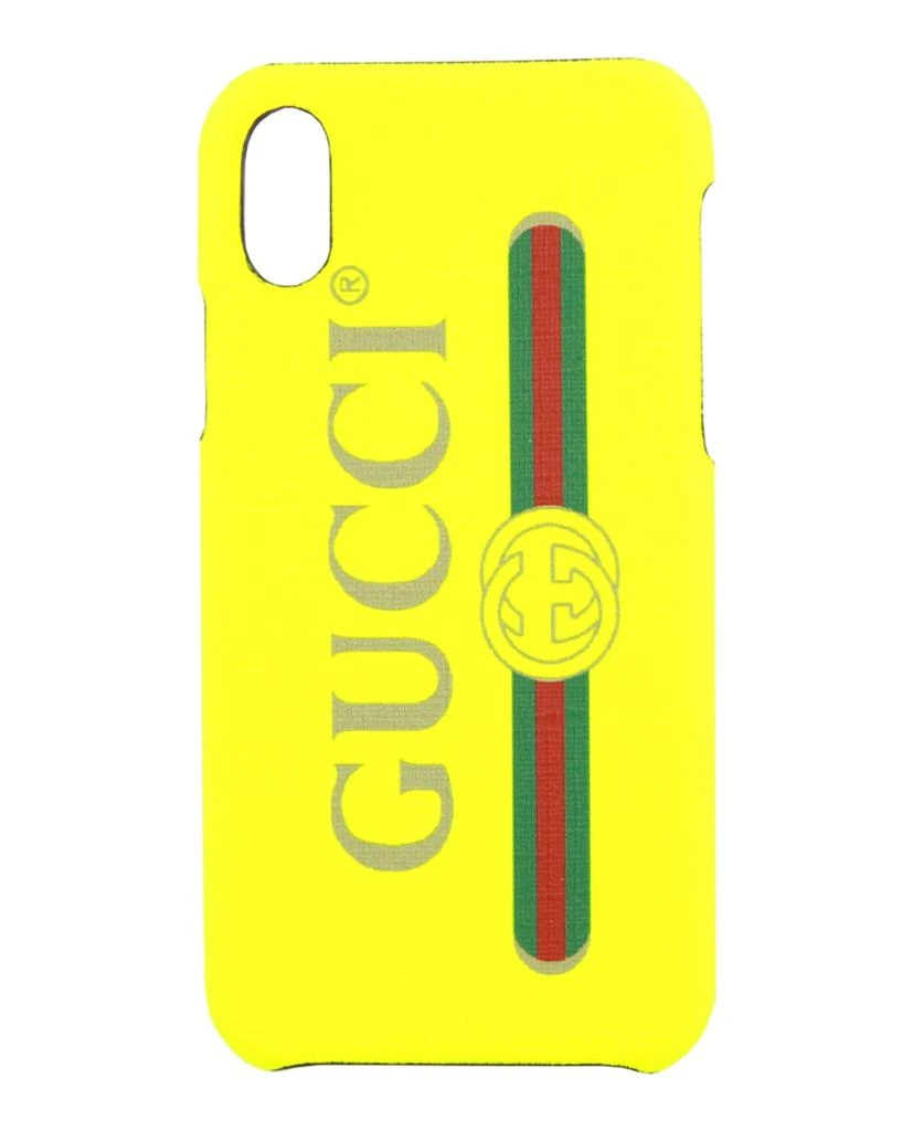 商品Gucci|Neon Logo iPhone X Case,价格¥451,第1张图片