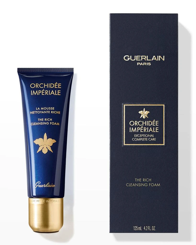 商品Guerlain|Orchidee Imperiale Anti-Aging Rich Cleansing Foam, 4.2 oz.,价格¥933,第4张图片详细描述