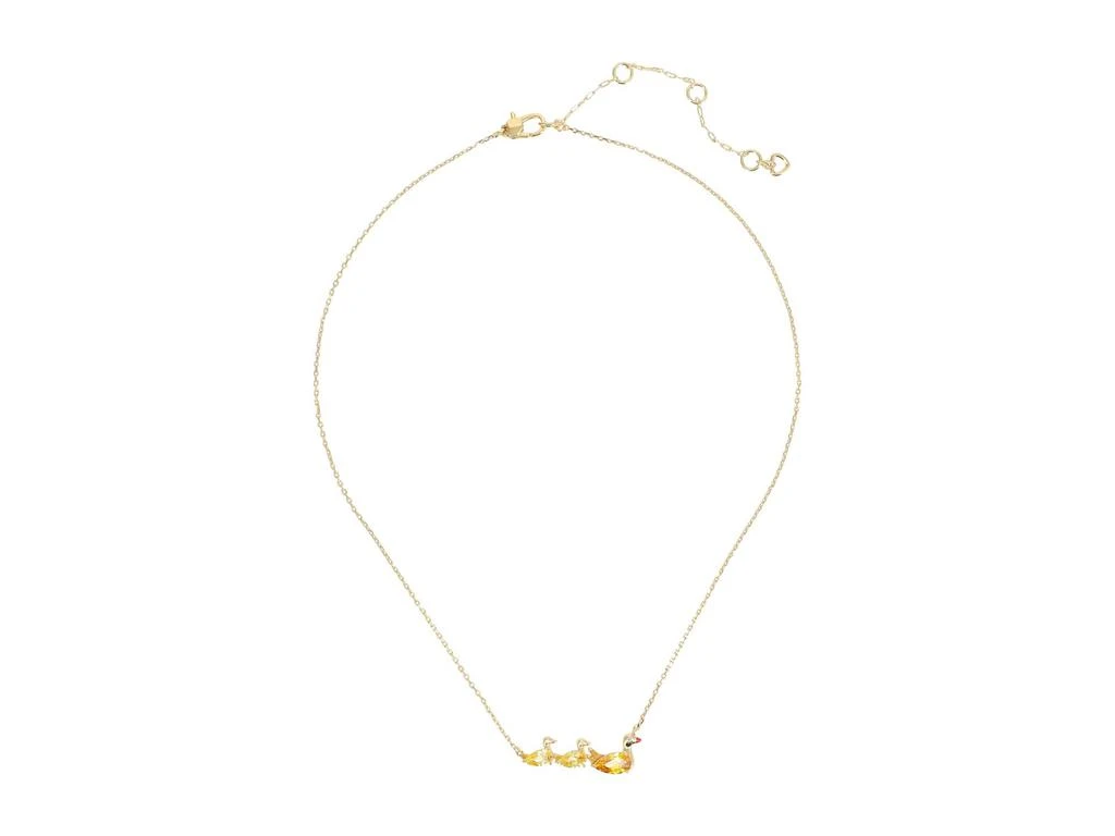 商品Kate Spade|Love You, Mom Ducks in A Row Pendant Necklace,价格¥646,第2张图片详细描述