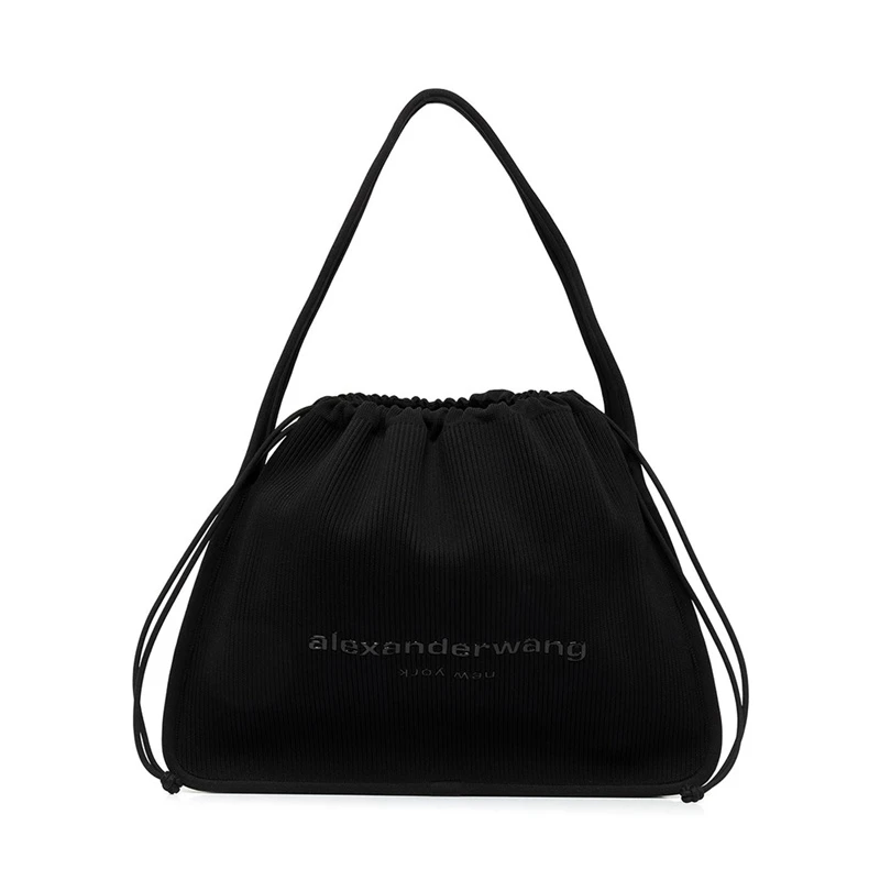 商品Alexander Wang|ALEXANDER WANG 黑色女士手提包 20422K21T-001,价格¥2622,第1张图片