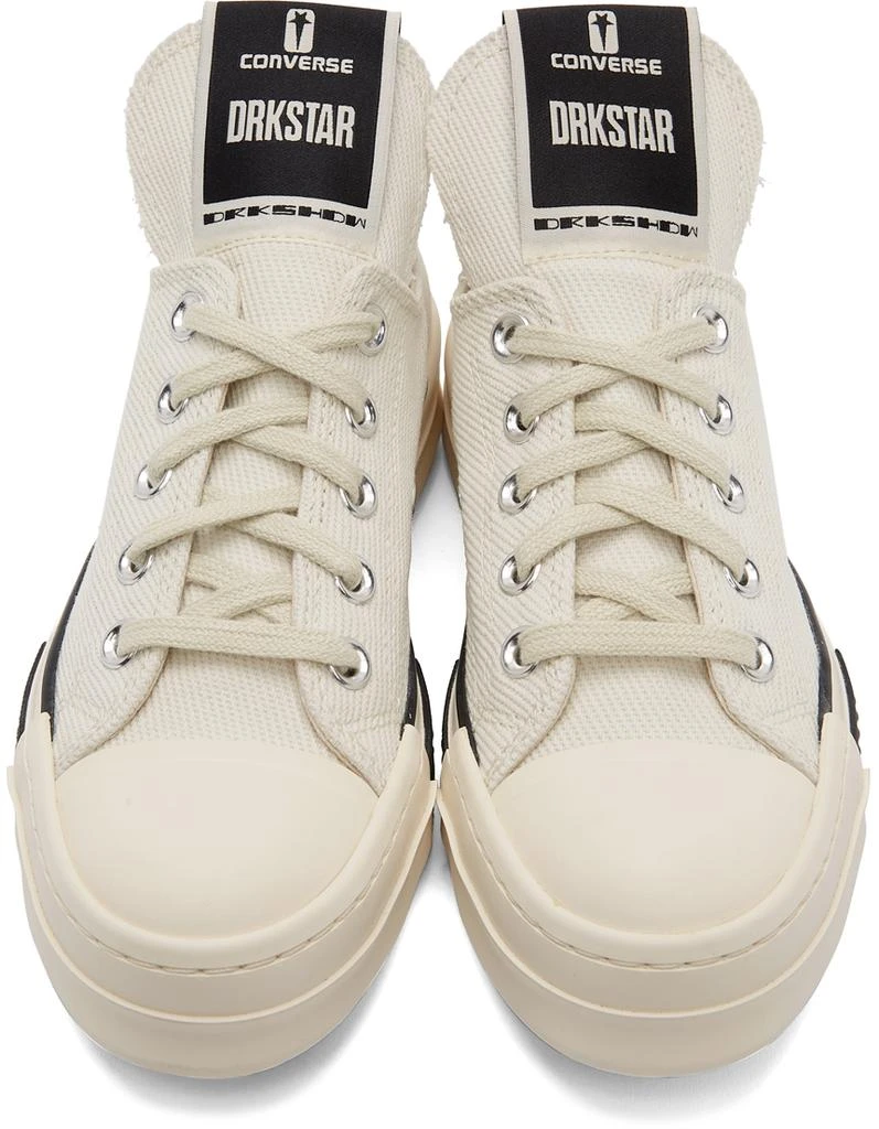 商品Rick Owens|Off-White Converse Edition DRKSTAR OX Sneakers,价格¥810,第5张图片详细描述