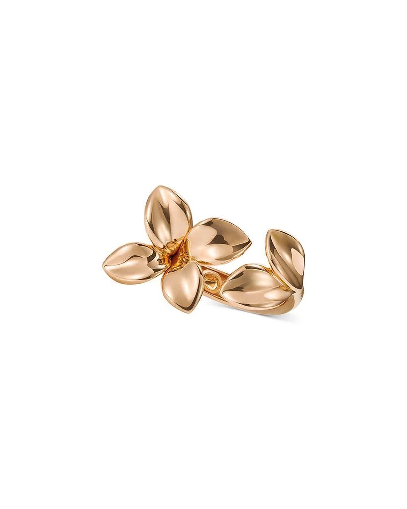 商品Pasquale Bruni|18K Rose Gold Giardini Segreti Diamond Flower Cuff Ring,价格¥30123,第1张图片