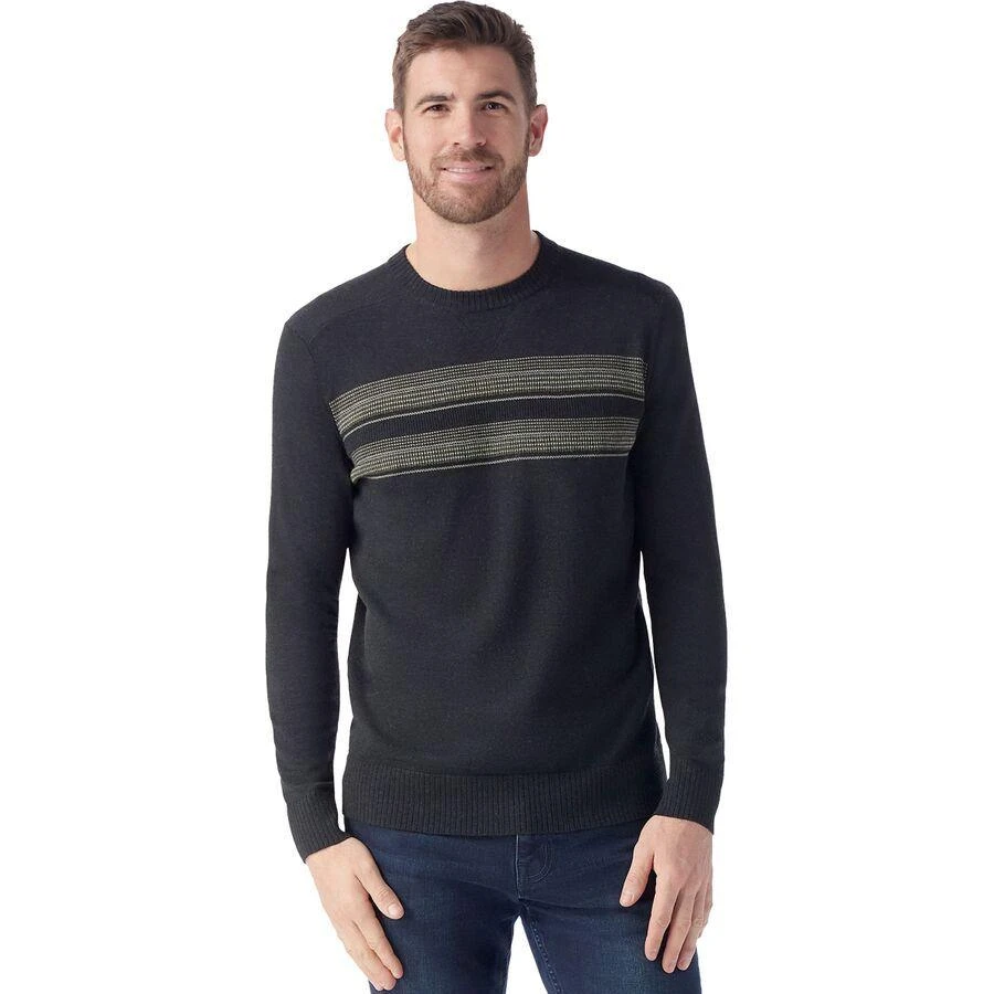 商品SmartWool|Sparwood Stripe Crew Sweater - Men's,价格¥853,第1张图片