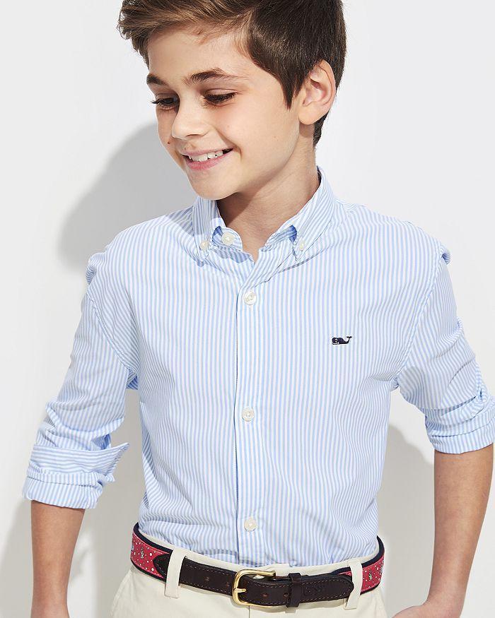 商品Vineyard Vines|Boys' Gingham Performance Shirt - Little Kid, Big Kid,价格¥438,第4张图片详细描述