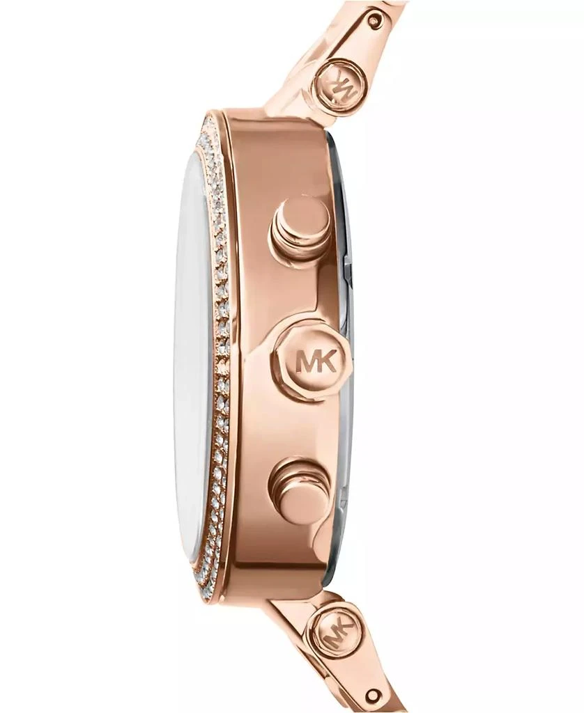 商品Michael Kors|MK 女款时尚 玫瑰金色不锈钢表链 石英机芯,价格¥2458,第2张图片详细描述