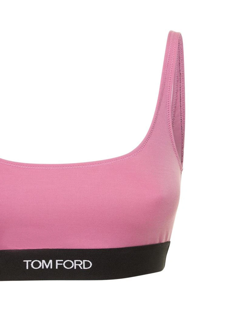 商品Tom Ford|Logo Modal Jersey Bra Top,价格¥886,第3张图片详细描述
