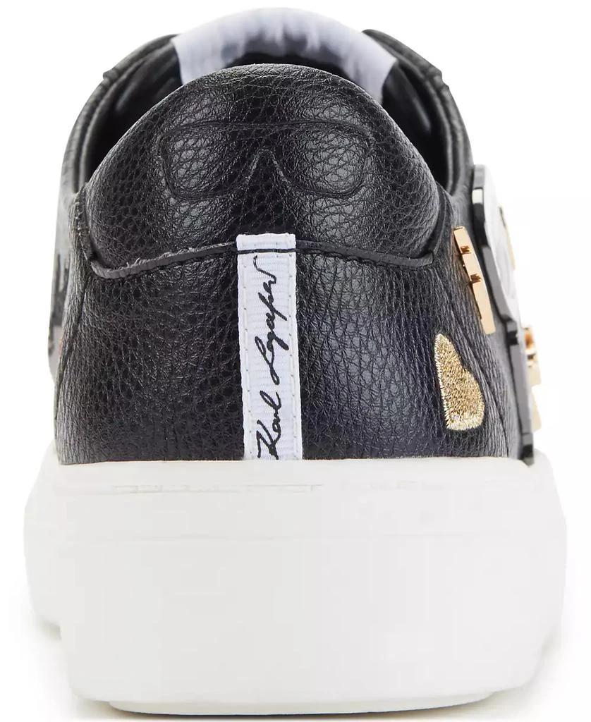 商品Karl Lagerfeld Paris|Women's Cate Embellished Sneakers,价格¥633,第3张图片详细描述