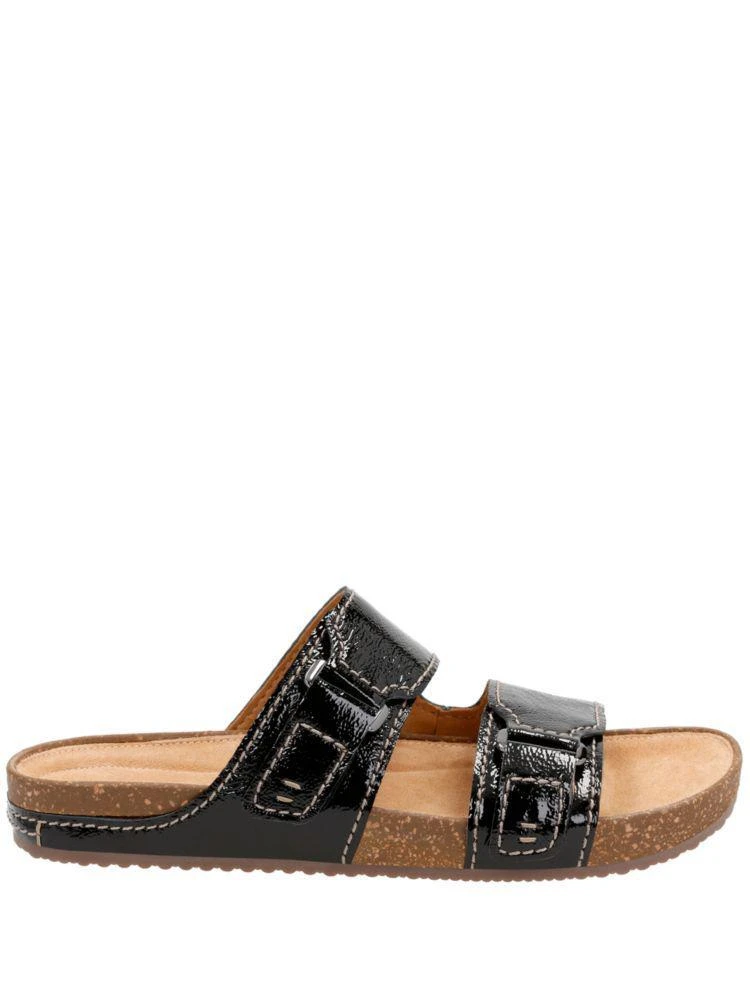 商品Clarks|Rosilla Tilton Double Strap Leather Sandals,价格¥339,第5张图片详细描述
