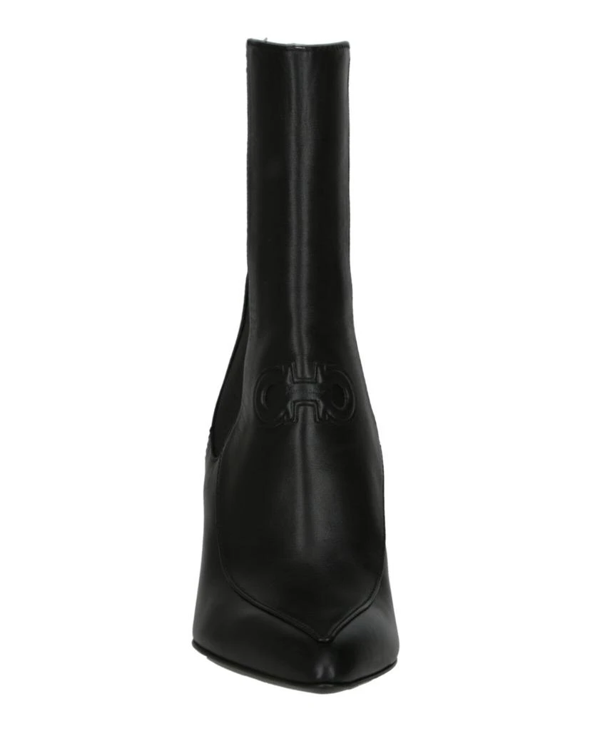 商品Salvatore Ferragamo|Marineo Leather Booties,价格¥3454,第4张图片详细描述