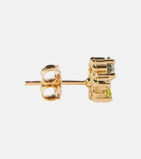 商品Suzanne Kalan|14kt gold earrings with diamonds and gemstones,价格¥11243,第2张图片详细描述