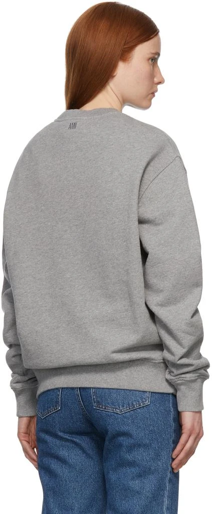 商品AMI|Grey Ami de Cœur Sweatshirt,价格¥1140,第3张图片详细描述