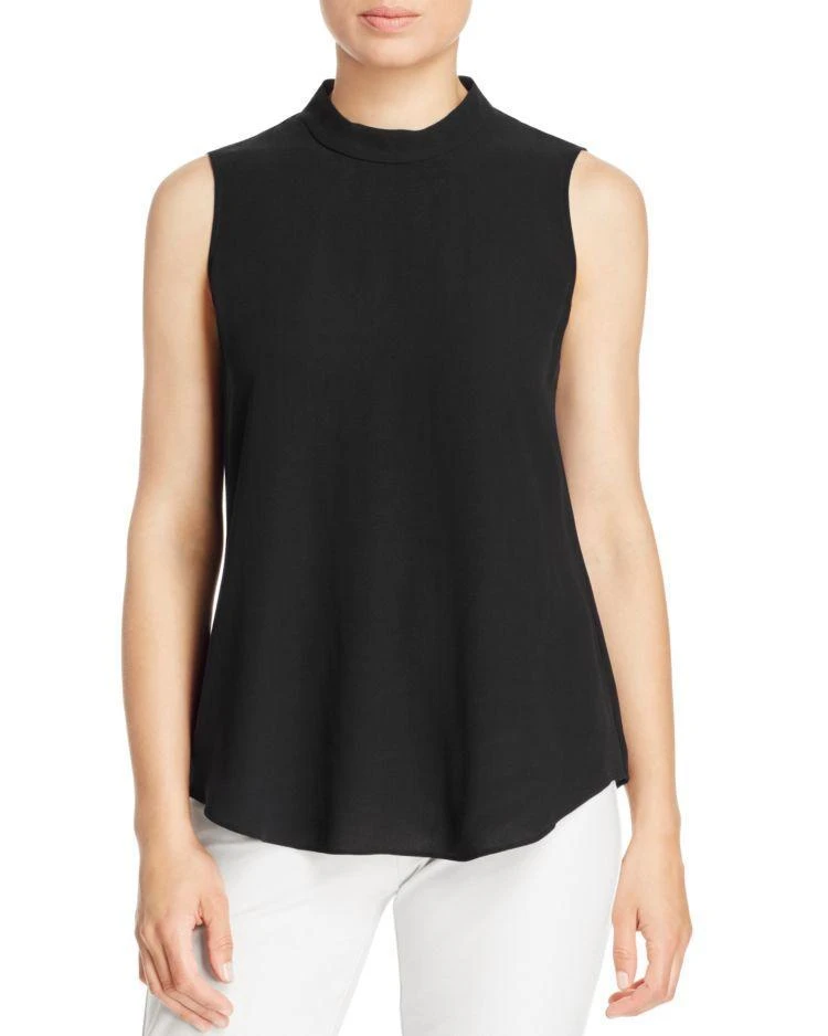 商品Eileen Fisher|Mock Neck Silk Blouse,价格¥651,第1张图片