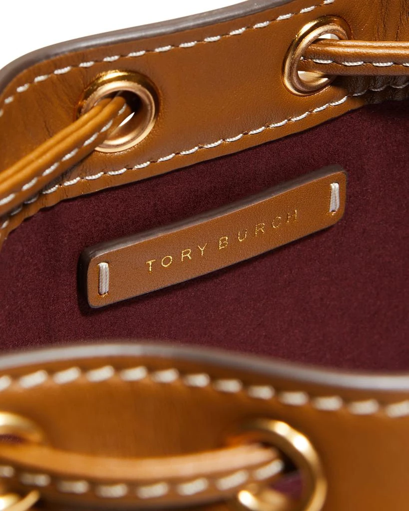 商品Tory Burch|Mini T Monogram Jacquard Bucket Bag,价格¥2757,第3张图片详细描述