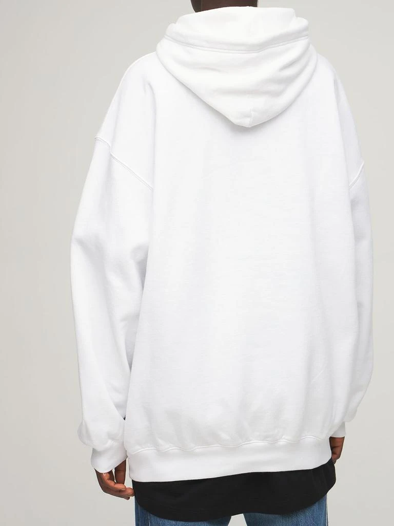 商品Balenciaga|Logo Hooded Cotton Jersey Sweatshirt,价格¥4483,第2张图片详细描述