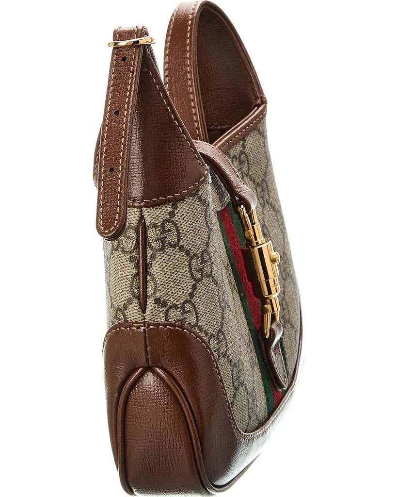 商品Gucci|Gucci Jackie 1961 Mini GG Supreme Canvas & Leather Shoulder Bag,价格¥13992,第3张图片详细描述