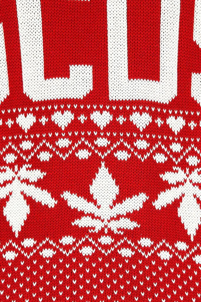 GCDS Christmas Logo Intarsia Crewneck Sweater 商品