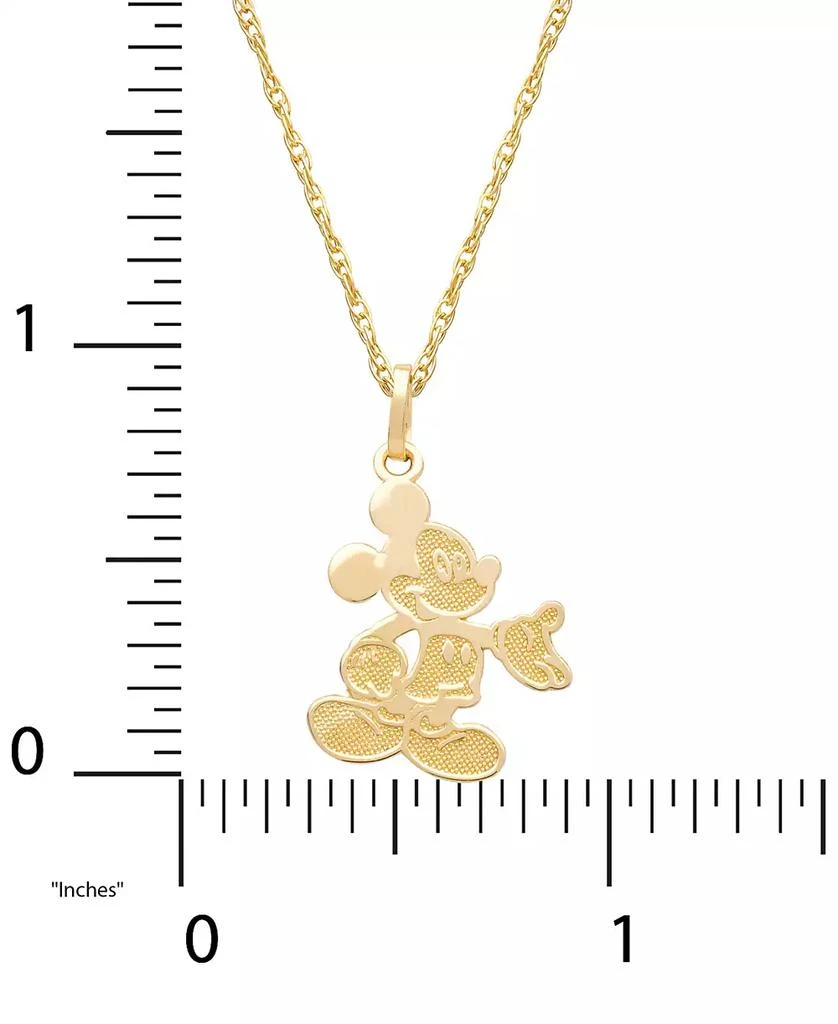 商品Disney|Children's Mickey Mouse 15" Pendant Necklace in 14k Gold,价格¥3816,第5张图片详细描述