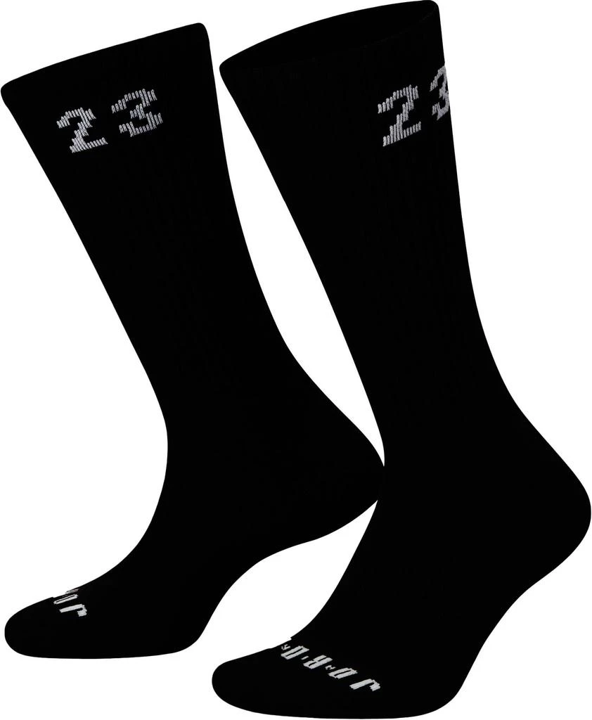 商品Jordan|Jordan Men's Essentials Crew Socks - 3 Pack,价格¥94,第1张图片