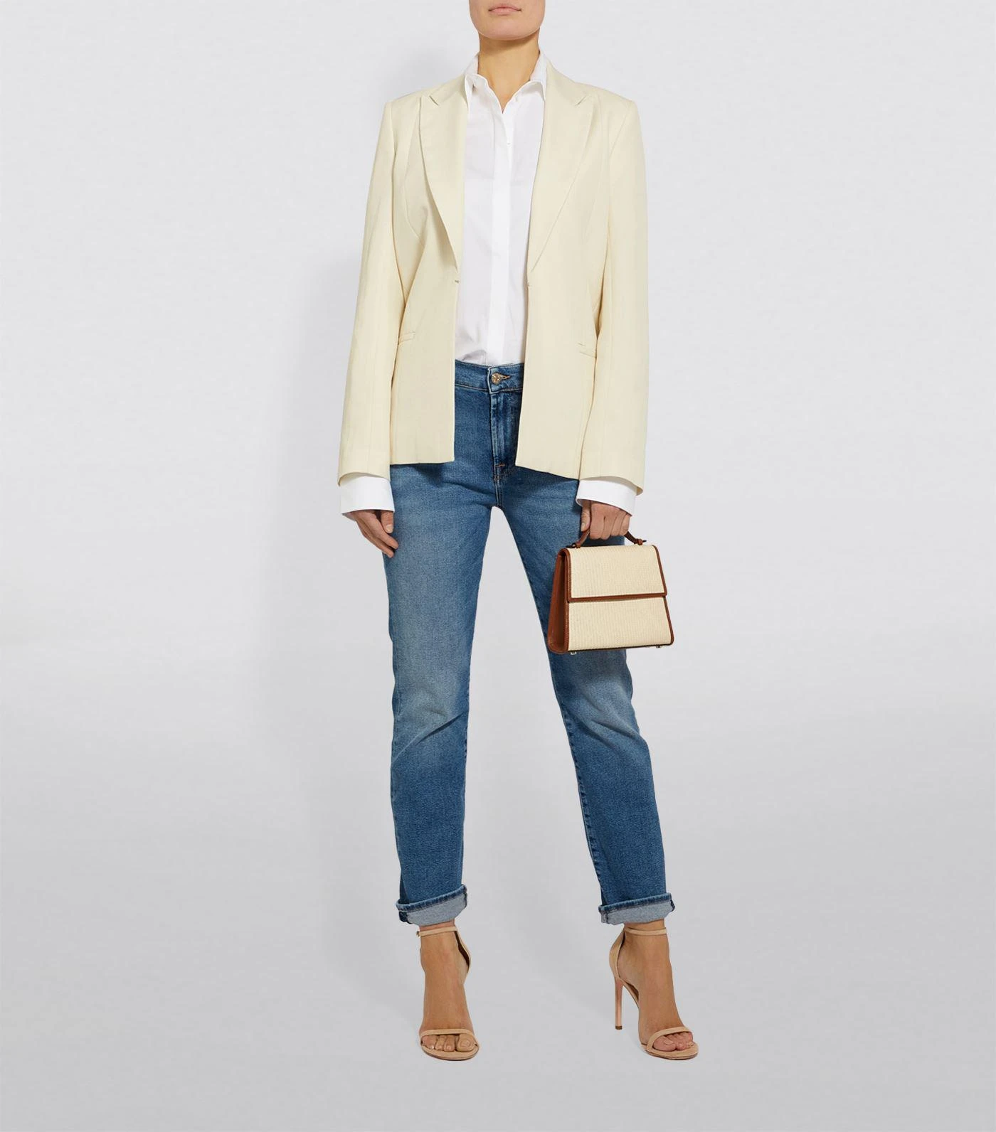 商品Victoria Beckham|Single-Breasted Blazer,价格¥4423,第4张图片详细描述