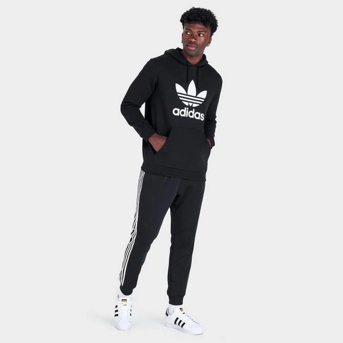 商品Adidas|Men's adidas Originals Adicolor Trefoil Casual Pullover Hoodie,价格¥222,第2张图片详细描述