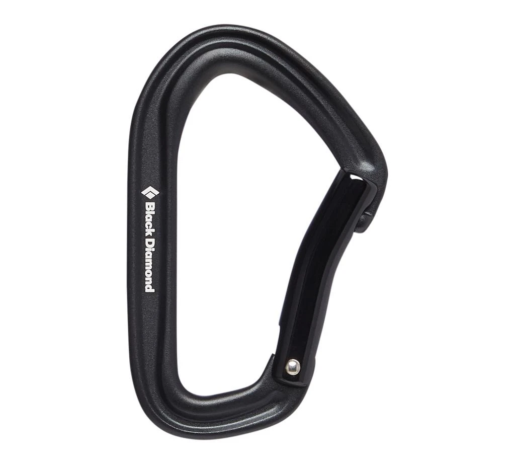 商品Black Diamond|BLACK DIAMOND - HOTFORGE BENT CARABINER - OS - Black,价格¥83,第1张图片