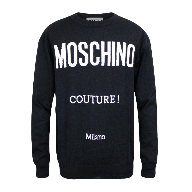 商品[国内直发] Moschino|Moschino 莫斯奇诺 女士黑色套头衫 EJ0916-5500-1555,价格¥1797,第1张图片