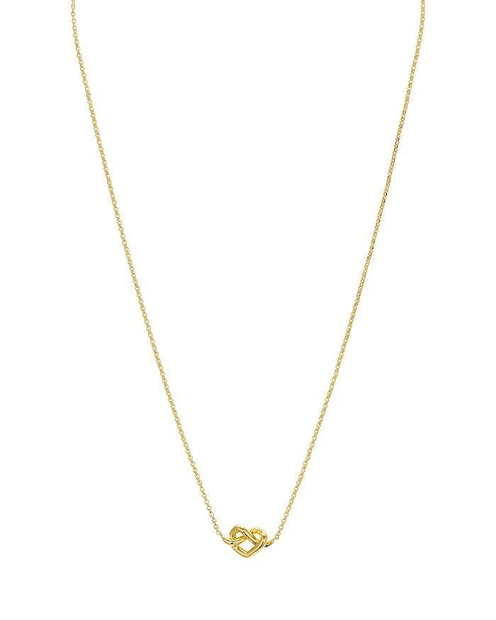 商品Kate Spade|Loves Me Knot Mini Pendant Necklace, 16",价格¥433,第3张图片详细描述