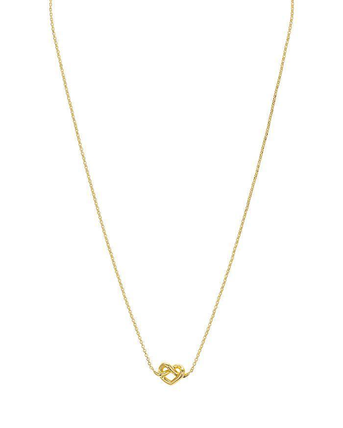 商品Kate Spade|Loves Me Knot Mini Pendant Necklace, 16",价格¥416,第5张图片详细描述