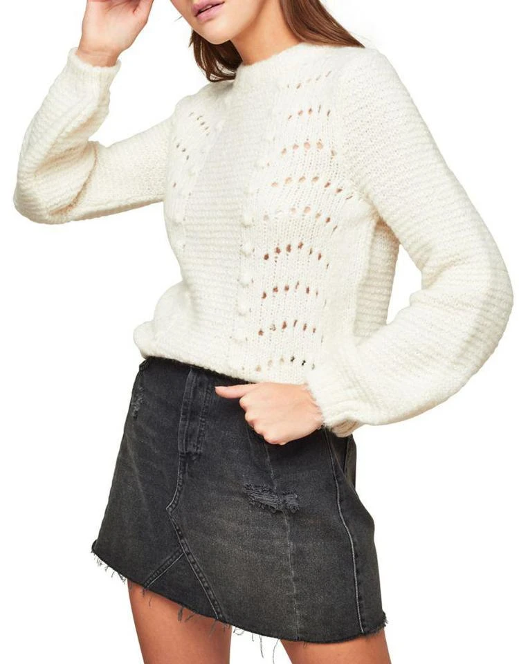 商品Miss Selfridge|Open-Knit Crewneck Sweater,价格¥226,第2张图片详细描述