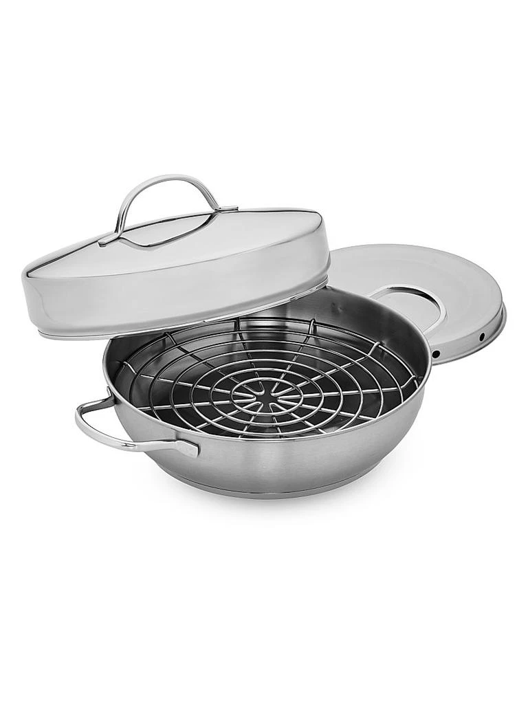 商品Demeyere|Resto 4 Piece Stainless Steel Stovetop Smoker Set,价格¥1106,第1张图片