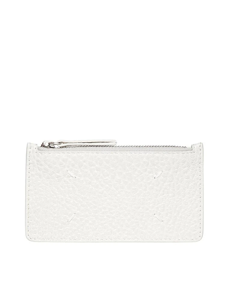 商品MAISON MARGIELA|Maison Margiela Four-Stitch Zipped Cardholder,价格¥1622,第1张图片