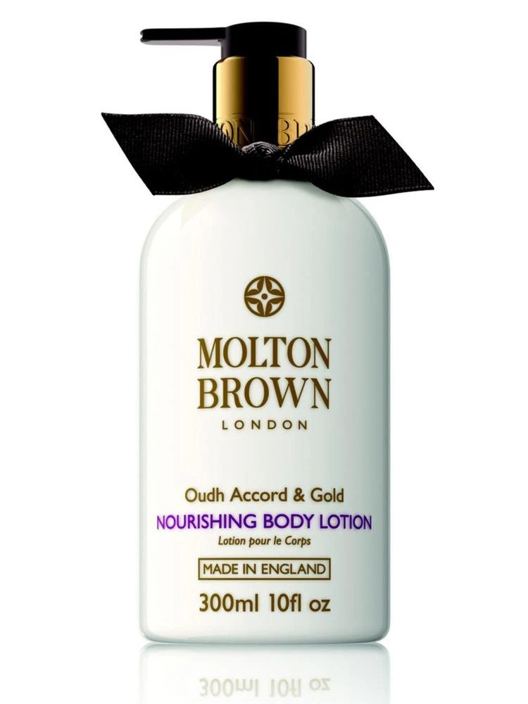 商品Molton Brown|沉香金箔身体乳 300ml,价格¥328,第1张图片