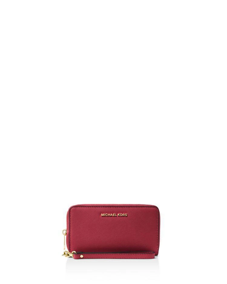 商品Michael Kors|Jet Set Large Flat Multi-Function Smartphone Wristlet,价格¥485,第1张图片