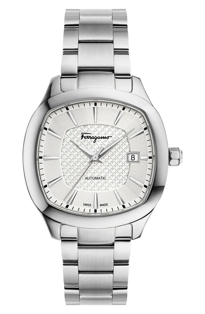 商品Salvatore Ferragamo|Salvatore Ferragamo Men's Time Bracelet Watch, 41mm,价格¥5711,第1张图片