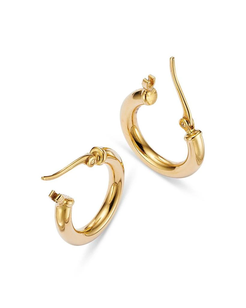 商品Bloomingdale's|Tube Hoop Earrings in 14K Yellow Gold - Exclusive,价格¥4093,第4张图片详细描述