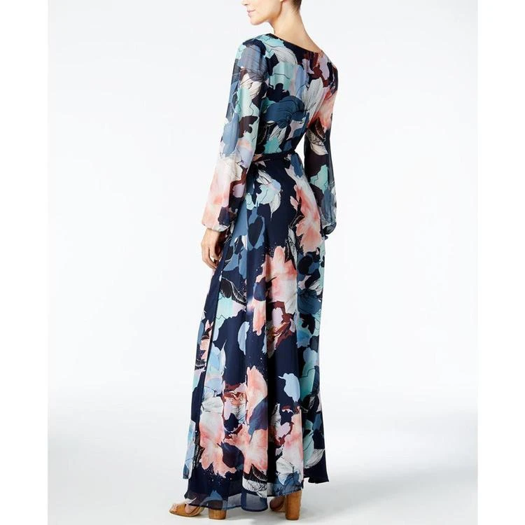 商品Bar III|Printed Wrap Maxi Dress, Created for Macy's,价格¥669,第3张图片详细描述